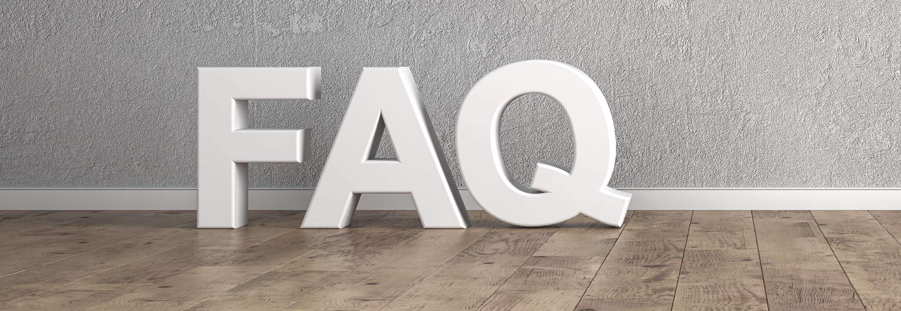 Finger Pointing at FAQ Search Text